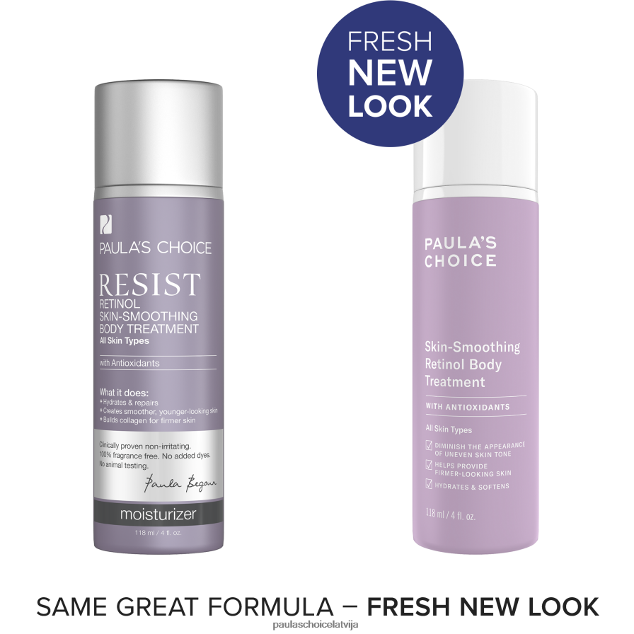 Paula's Choice LVL8VT59 Retinola ādu izlīdzinoša ķermeņa procedūra pilns