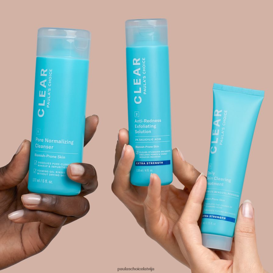 Paula's Choice LVL8VT8 papildu spēka komplekts 3 soļu rutīna