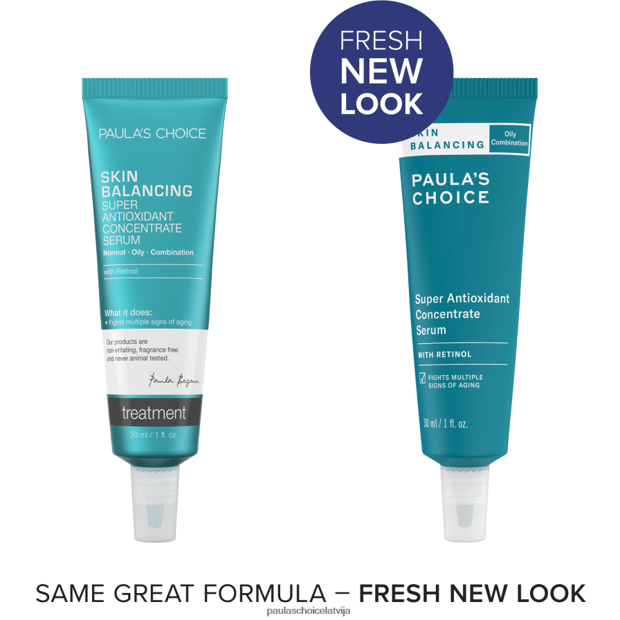Paula's Choice LVL8VT55 super antioksidantu koncentrāta serums ar retinolu – līdzsvarojošs pilns