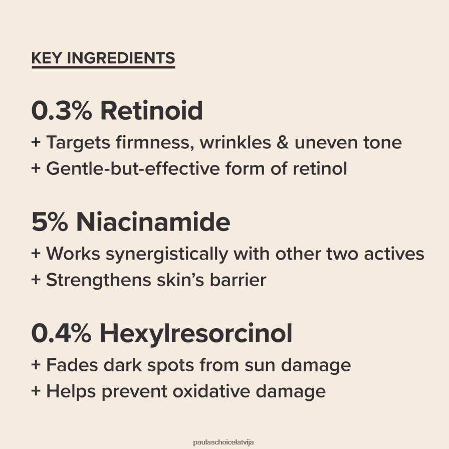 Paula's Choice LVL8VT5 trīskāršs aktīvs kopējais remonta serums pilns