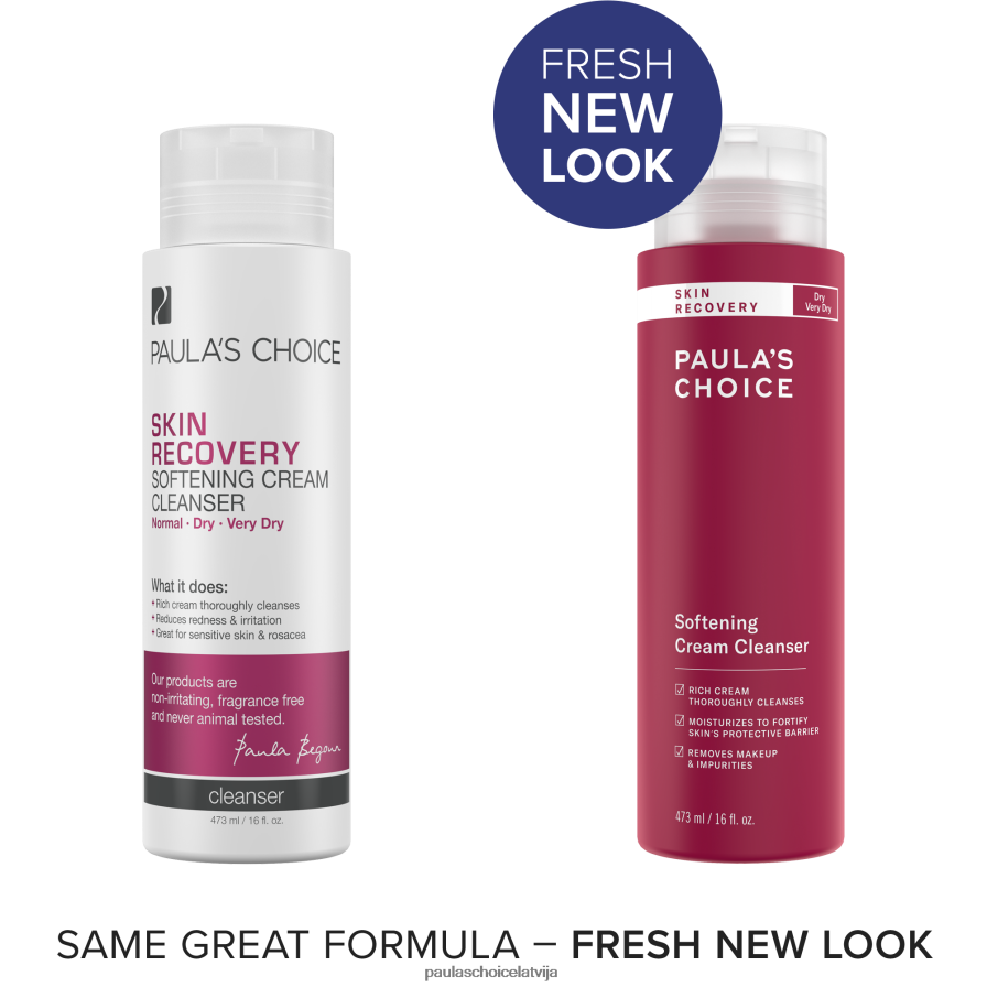 Paula's Choice LVL8VT119 mīkstinošs krēms tīrīšanas līdzeklis - jumbo sausai līdz ļoti sausai ādai